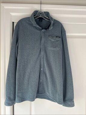 Carlsbad Pipelines Surf Shop Button Up Sweatshirt L